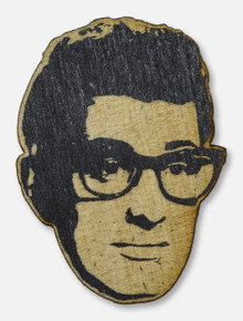 Texas Tech Red Raiders Buddy Holly Wooden Magnet