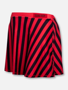 Texas Tech Red Raiders Striped Spirit Skirt