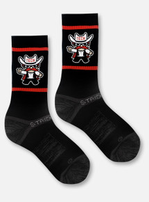 Strideline Texas Tech Red Raiders Raider Red Crew Socks