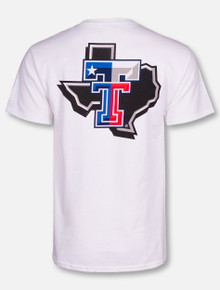 Champion Texas Tech Red Raiders Pride Logo with Texas Flag Double T T-Shirt