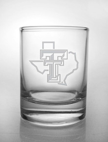 Texas Tech Red Raiders Etched Pride Logo Votive