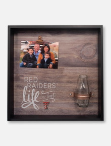 Texas Tech Red Raiders "Life Is Best" Clip It Photo Frame Wall Decor 