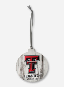 Legacy Texas Tech Red Raiders Lubbock, TX  Wooden Ornament