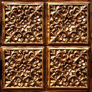 109 - Antique Gold - Glue Up - Decorative Ceiling Tile