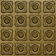 118 - Brass - Glue Up - Decorative Ceiling Tile