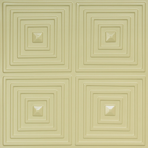 125 - Cream Pearl - Glue Up - Decorative Ceiling Tile