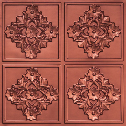 129 - Copper - Glue Up - Decorative Ceiling Tile