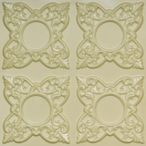 133 - Cream Pearl - Glue Up - Decorative Ceiling Tile
