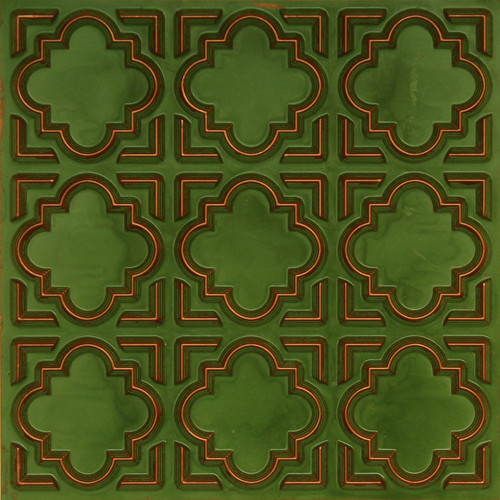 142 - Patina Copper - Glue Up - Decorative Ceiling Tile