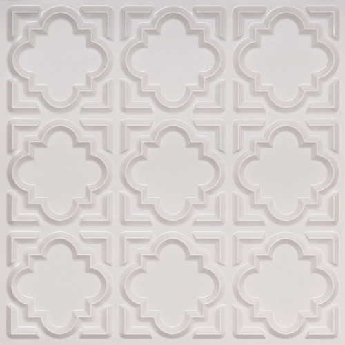 142 - White Pearl - Glue Up - Decorative Ceiling Tile
