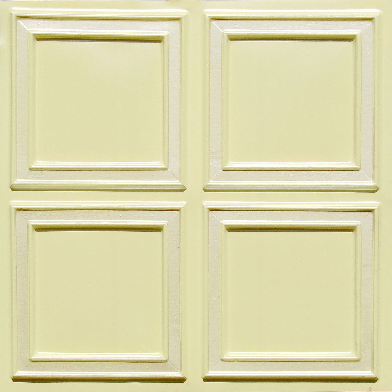 Decorative Ceiling Tile 145 Cream / Pearl Glue Up Designer