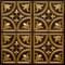 148 - Antique Brass - Glue Up - Decorative Ceiling Tile