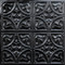 148 - Black - Glue Up - Decorative Ceiling Tile