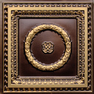 210 - Antique Brass - Decorative Ceiling Tile - 2' x 2' 