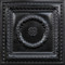 210 - Black - Decorative Ceiling Tile - 2' x 2' 