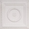 210 - White - Decorative Ceiling Tile - 2' x 2'