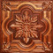 206 - Antique Copper - Decorative Ceiling Tile - 2' x 2'