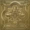 206 - Brass - Decorative Ceiling Tile - 2' x 2'