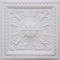 215 - White - Drop In - Decorative Ceiling Tile - 2' x 2' 
