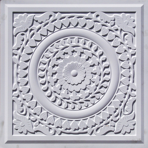 Decorative Ceiling Tile - 211-4 - Glue Up and Drop In ...
