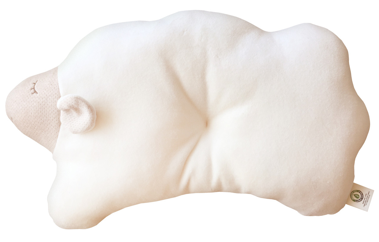 organic cotton baby protective pillow
