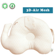 Baby Pillow ✤ (3D Air Mesh) Choco Baby Elephant  