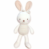 Organic Cotton Baby First Friend ( Heart Cheeks Baby Bunny ) 