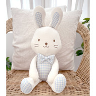 Chubby Cheeks Bow Tie Bunny (SkyBlue) (16.5 in)
