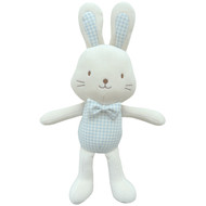 Chubby Cheeks Bow Tie Bunny (SkyBlue) (16.5 in)