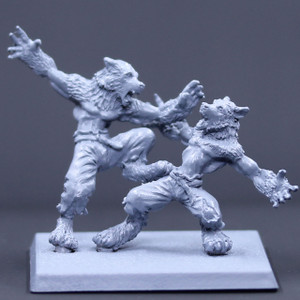 Werewolves fighting
