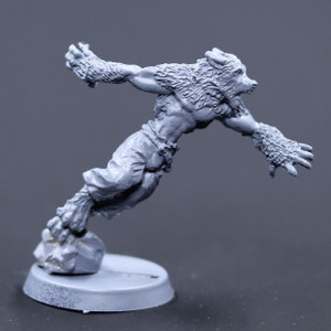 Werewolf lunging