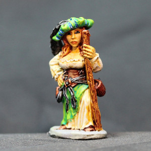Dwarven female druidess