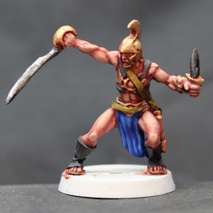 Dead Earth Red Man defending with sword 8