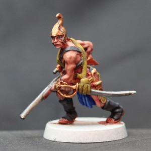 Dead Earth Red Man running with rifle 9