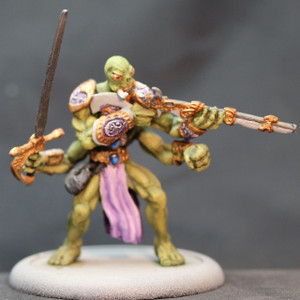 Wasteland Mutant standing firing rifle