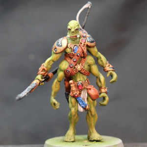 Wasteland Mutant standing with polearm