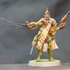 Wasteland Mutant Captain on foot with sword and pistol