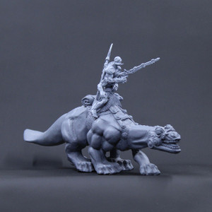 Wasteland Mutant mounted with rifle