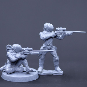 Northern army sniper team