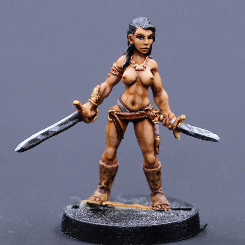 Female Red Men adventurer