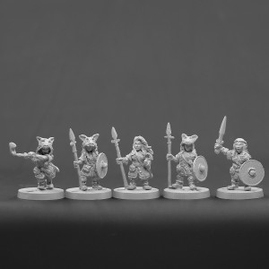 Dwarf Female Set 1