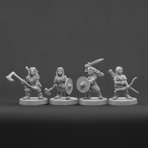 Dwarf Female set 2