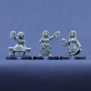 Halfling bar girls