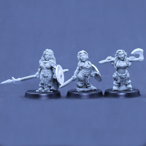 Northern Dwarven Blade Maidens