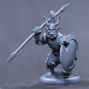 Great Orc Mycenaean with Spear and shield