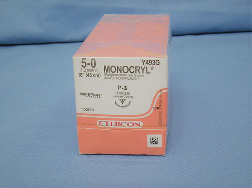 Ethicon Y493G Monocryl Suture