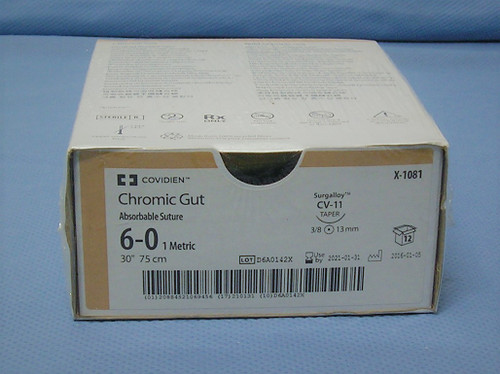 Covidien X1081 Chromic Gut suture
