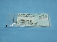Synthes 443.62.96 Condylar Plate, 2mm, Titanium, Right, 7 Hole