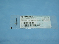 Synthes 400.690 1.3mm Titanium Cortex Screw, Self Tapping, 10mm