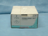 Ethicon D2194 Silk Suture, 2, 18", CP-1 Reverse Cutting Needle